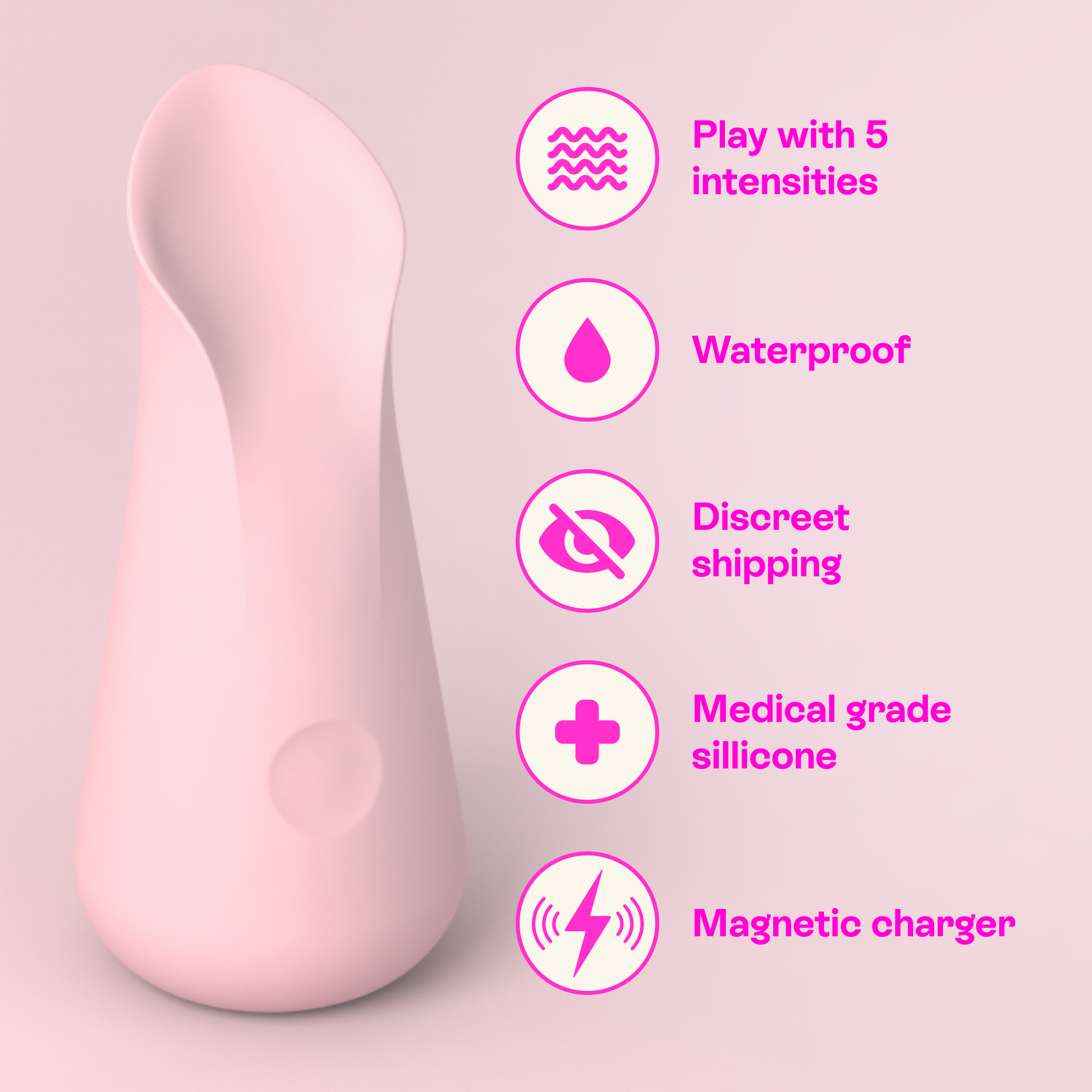 Uno Vibrator — detail closeup
